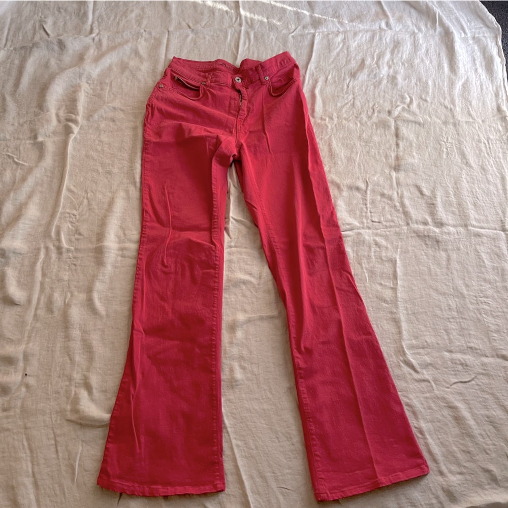 Pink jeans, KRIZIA jeans size 32 cotton elastic blend Great condition!